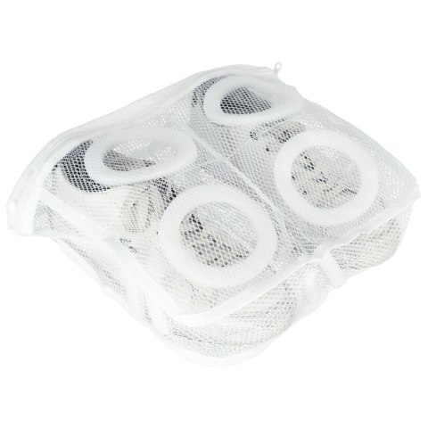 Worek siatka do prania obuwia butów na obuwie z zamkiem 28x27 cm
