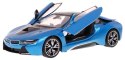 BMW i8 niebieskie RASTAR model 1:14 Zdalnie sterowane auto + pilot 2,4 GHz