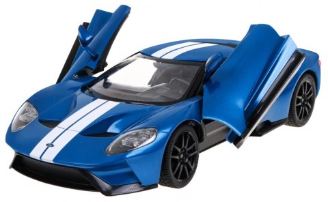 Ford GT niebieski RASTAR model 1:14 Zdalnie sterowane auto + Pilot 2,4 GHz Ford GT niebieski RASTAR model 1:14 Zdalnie sterowane auto + Pilot 2,4 GHz