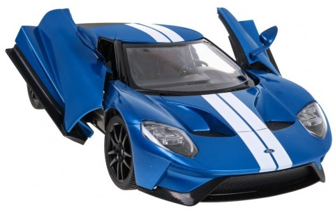 Ford GT niebieski RASTAR model 1:14 Zdalnie sterowane auto + Pilot 2,4 GHz Ford GT niebieski RASTAR model 1:14 Zdalnie sterowane auto + Pilot 2,4 GHz