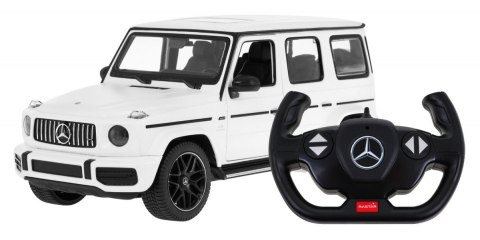 Mercedes-AMG G63 biały RASTAR model 1:14 Zdalnie sterowane auto + pilot 2,4 GHz Mercedes-AMG G63 biały RASTAR model 1:14 Zdalnie sterowane auto + pilot 2,4 GHz