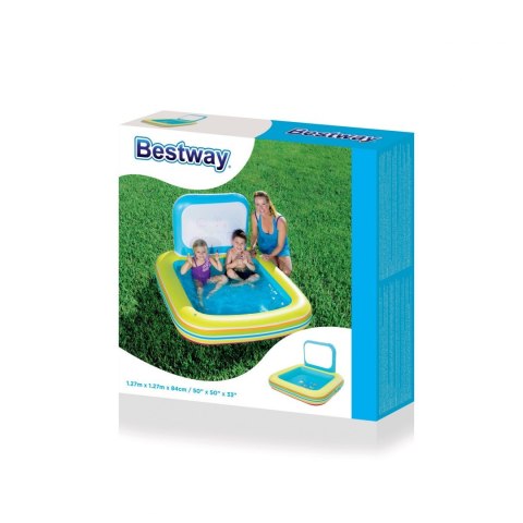Basen Brodzik 127 127 84 cm z Tablicą BESTWAY