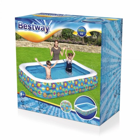 Basen Morska Głębina 305 183 56cm BESTWAY Basen Morska Głębina 305 183 56cm BESTWAY