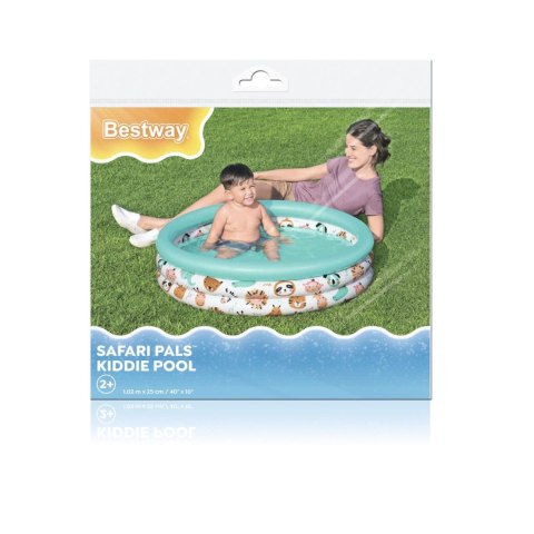 Basen dmuchany Brodzik dla dzieci 102x25cm Rybki BESTWAY + Łatka naprawcza Basen dmuchany Brodzik dla dzieci 102x25cm Rybki BESTWAY + Łatka naprawcza