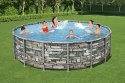 Basen Stelażowy 16 FT 488 x 122 cm Power Steel BESTWAY