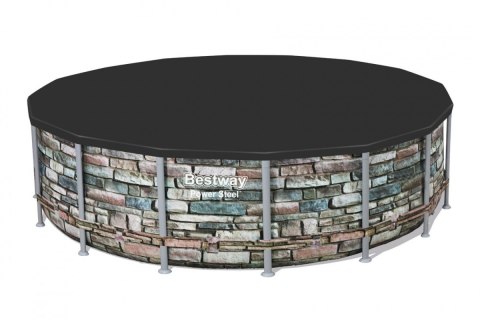 Basen Stelażowy 16 FT 488 x 122 cm Power Steel BESTWAY