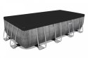 Basen stelażowy Power Steel 488x244x122 Imitacja Rattanu 16x8FT BESTWAY 6w1