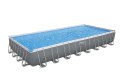 Basen stelażowy Power Steel 956x488x132 31x16FT BESTWAY 6w1 + Pompa piaskowa