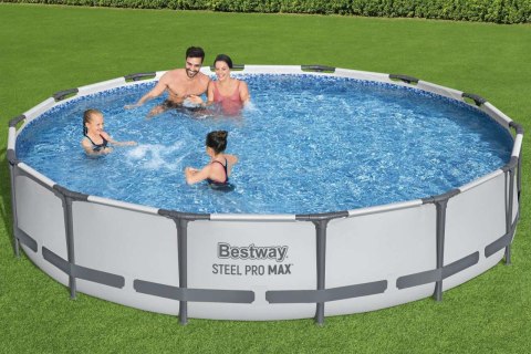 Basen stelażowy Steel Pro MAX 427x84 14FT BESTWAY 3w1 + Pompa + Filtr II