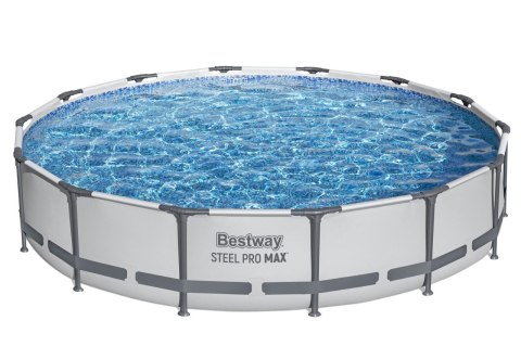 Basen stelażowy Steel Pro MAX 427x84 14FT BESTWAY 3w1 + Pompa + Filtr II