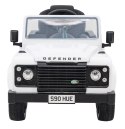 Duży Gokart Land Rover Discovery Biały