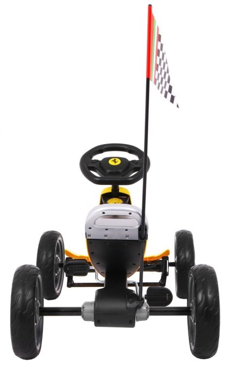 Gokart Ferrari Żółty Gokart Ferrari Żółty