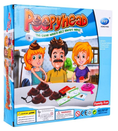 Gra Kupka na Głowie Poduszka Pierdziuszka