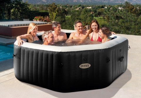 Jacuzzi Wanna Spa INTEX ONYX BLACK OCTAGON