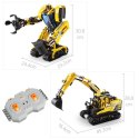 Klocki R/C 2w1 Robot Koparka EE