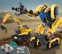 Klocki R/C 2w1 Robot Koparka EE