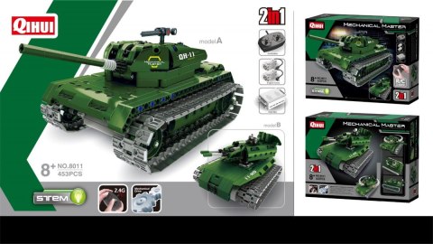 Klocki R/C Czołg 453 el Klocki R/C Czołg 453 el
