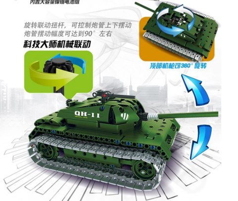 Klocki R/C Czołg 453 el Klocki R/C Czołg 453 el
