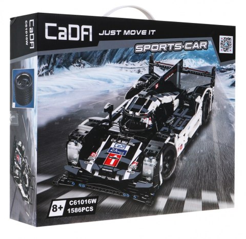 Klocki techniczne CaDA 1586 el. Autko sportowe 919 SPORTS-CAR dla dzieci 8+ Klocki techniczne CaDA 1586 el. Autko sportowe 919 SPORTS-CAR dla dzieci 8+