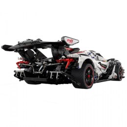 Klocki techniczne CaDA 4449 el. Zdalnie sterowany V12 Hypercar samochód sportowy Master