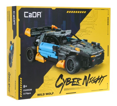 Klocki techniczne CaDA Cyber Night 1176 el. Samochód sportowy Wild Wolf Buggy dla dzieci 8+ Klocki techniczne CaDA Cyber Night 1176 el. Samochód sportowy Wild Wolf Buggy dla dzieci 8+