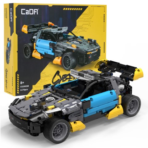 Klocki techniczne CaDA Cyber Night 1176 el. Samochód sportowy Wild Wolf Buggy dla dzieci 8+ Klocki techniczne CaDA Cyber Night 1176 el. Samochód sportowy Wild Wolf Buggy dla dzieci 8+