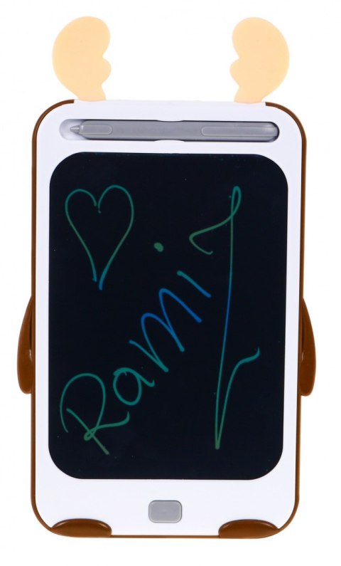 Renifer Tablet do rysowania dla dzieci 3+ Ekran + Rysik + Przycisk do zmazywania Renifer Tablet do rysowania dla dzieci 3+ Ekran + Rysik + Przycisk do zmazywania