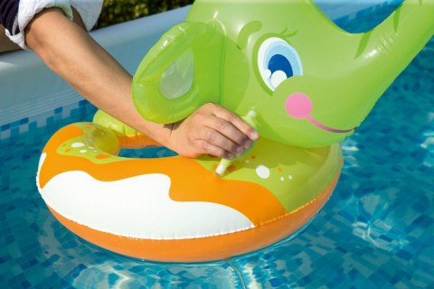 Kółko Do Pływania Słonik Tryskający Wodą BESTWAY Zielo