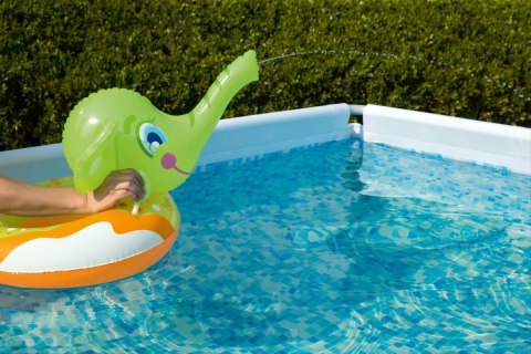Kółko Do Pływania Słonik Tryskający Wodą BESTWAY Zielo