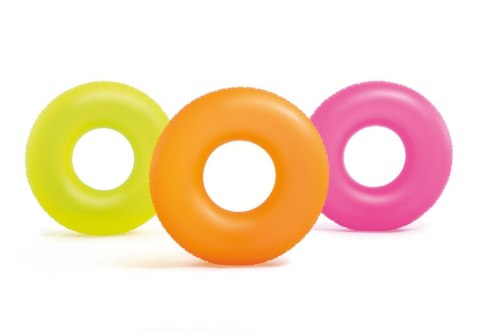 Koło Neonowe 76cm INTEX Pomarańczowe Koło Neonowe 76cm INTEX Pomarańczowe