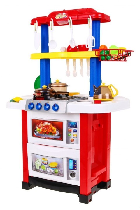 Kuchnia Dwustronna Czerwona