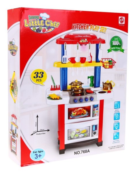 Kuchnia Dwustronna Czerwona