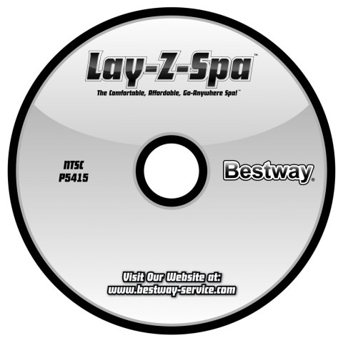 Lay-Z-Spa Palm Springs Jacuzzi BESTWAY