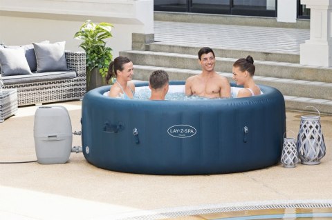 Milan Lay-Z-Spa AirJet Plus Jacuzzi domowe BESTWAY 6-osobowe + Pompa Filtr VI + Pokrywa Milan Lay-Z-Spa AirJet Plus Jacuzzi domowe BESTWAY 6-osobowe + Pompa Filtr VI + Pokrywa