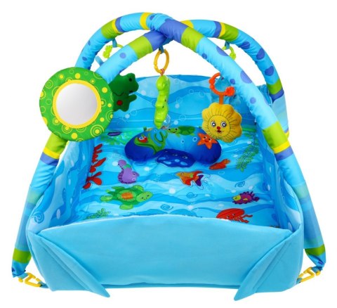 Mata Leżanka Dla Maluszka Niebieska