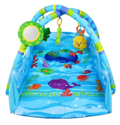 Mata Leżanka Dla Maluszka Niebieska