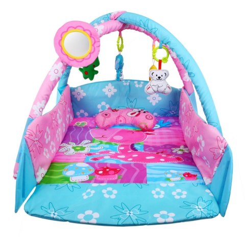 Mata Leżanka Dla Maluszka Różowa