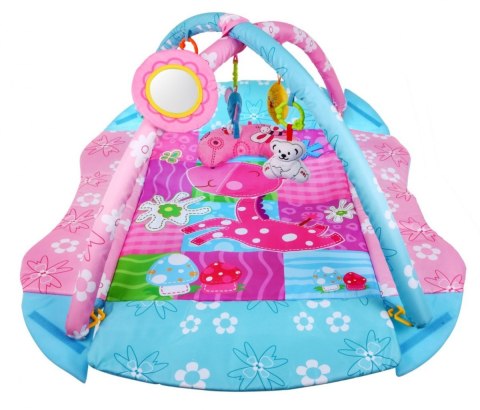 Mata Leżanka Dla Maluszka Różowa