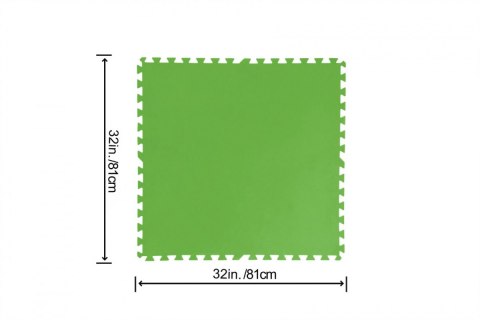 Mata Piankowa Pod Basen 81 x 81 cm 8 szt BESTWAY Mata Piankowa Pod Basen 81 x 81 cm 8 szt BESTWAY